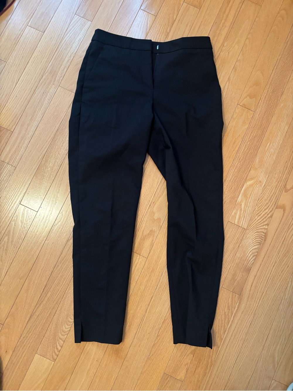 Women’s straight leg black dress pants